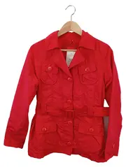 Vorschaubild 1 von Damen Trenchcoat Rot Gr. 40/L Klassisch Elegant