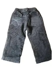 Vorschaubild 5 von Kinder Cordhose Gr. 86 Oliv Cargo Hose Jungen Mädchen Cord
