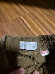 Vorschaubild 2 von Kinder Cordhose Cargohose Gr. 92 Braun Elastikbund