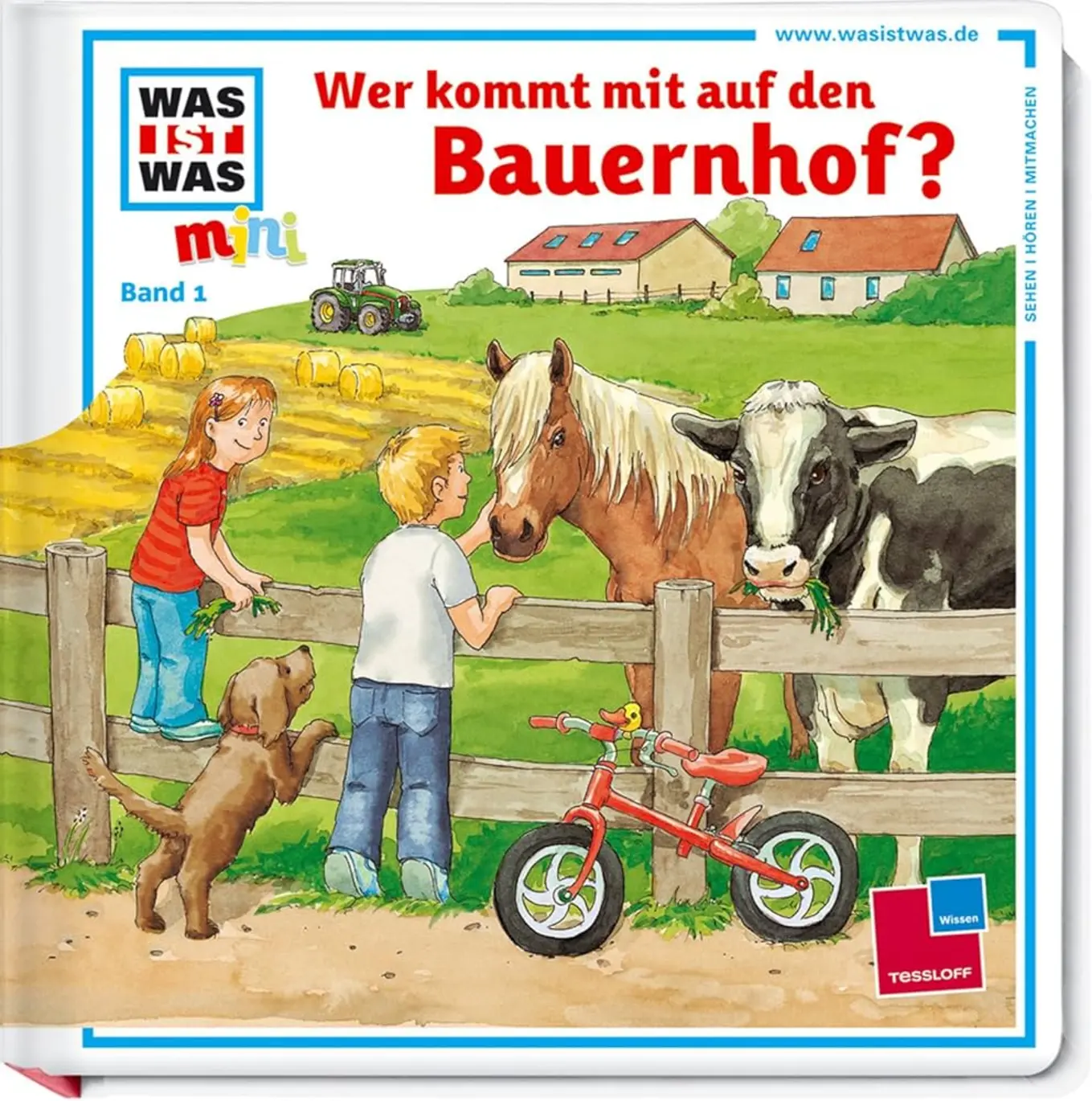WAS IST WAS mini Pferde Tiere Bauernhof Sachbuch Kinder Hardcover