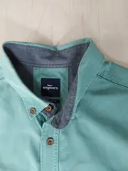 Vorschaubild 7 von Herren Freizeithemd XL Grün Kariert Kurzarm Casual Hemd