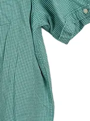 Vorschaubild 6 von Herren Freizeithemd XL Grün Kariert Kurzarm Casual Hemd