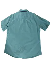 Vorschaubild 2 von Herren Freizeithemd XL Grün Kariert Kurzarm Casual Hemd