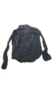 Vorschaubild 2 von Damen Hemdbluse Langarm Oliv Khaki Gr. XS Casual