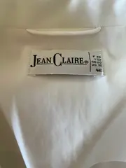 Vorschaubild 3 von Damen Blazer Gr. 46;3XL Weiß Klassisch Büro Elegant