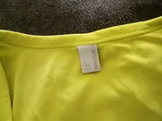 Vorschaubild 4 von Damen Top Shirt Gr. 38 Gelb Basic Baumwolle
