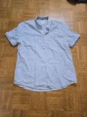Vorschaubild 4 von Herren Freizeithemd Kurzarm Blau Gr. 56 3XL Fitted Casual