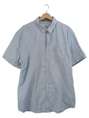 Vorschaubild 1 von Herren Freizeithemd Kurzarm Blau Gr. 56 3XL Fitted Casual