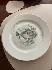 Vorschaubild 3 von KAISER Essteller Fisch Motiv Porzellan Weiß Klassisch 25cm