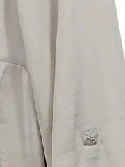 Vorschaubild 4 von Damen Bluse Gr. 40 Beige 3/4-Arm Reißverschluss Modern