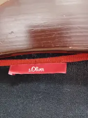 Vorschaubild 2 von Damen Pullover V-Ausschnitt Langarm Schwarz Gr. 36 Basic