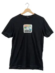 Vorschaubild 1 von Herren T-Shirt Schwarz CD Print Logo Gr. L Baumwolle