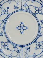 Vorschaubild 3 von Schwarzenbach Unterteller Strohblume Blau Weiß Bavaria 15cm