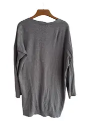 Vorschaubild 2 von EDC Damen Strickjacke Cardigan Grau Gr. L