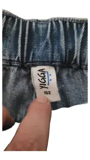 Vorschaubild 2 von Mädchen Jeans Jeggings Skinny Fit Grau Gr. 152 NEU