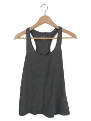 Vorschaubild 1 von EDC Damen Tanktop Shirt Grau Gr. 36/S Casual Baumwolle