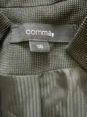 Vorschaubild 4 von Damen Blazer Bolero Gr. 36/S Schwarz Elegant Punkte Kurzarm