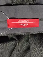 Vorschaubild 3 von Damen Stoffhose Business Grau Gr. 38 Fischgrätenmuster