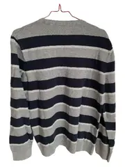 Vorschaubild 3 von Herren Pullover Strickpullover gestreift Gr. L Organic Cotton