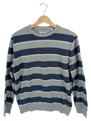 Vorschaubild 1 von Herren Pullover Strickpullover gestreift Gr. L Organic Cotton