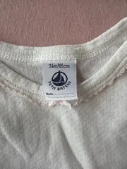 Vorschaubild 4 von Baby Body Langarm Weiß Gr. 86 Baumwolle Mädchen