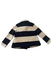 Vorschaubild 2 von Mädchen Jacke Blau Weiß Gestreift Gr. 4 Jahre / 104 Maritim