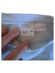 Vorschaubild 2 von Baby Sweatshirt Pullover Gr. 80 9-12 Monate Grau Meliert