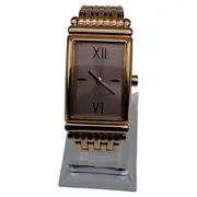 Vorschaubild 1 von Damenuhr Gold Edelstahl Rechteckig Elegant Festlich 16cm