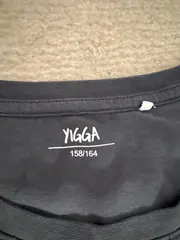 Vorschaubild 3 von Kinder T-Shirt Gr. 158 Grau Pailletten Einhorn Casual