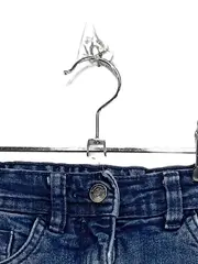 Vorschaubild 3 von Mädchen Jeans Straight Leg Gr. 92 Blau Sterne