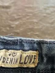 Vorschaubild 5 von Mädchen Jeans Straight Leg Gr. 92 Blau Sterne