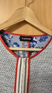 Vorschaubild 4 von TAIFUN Damen Leichte Jacke Gr. 40 L Grau Modern