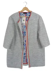 Vorschaubild 1 von TAIFUN Damen Leichte Jacke Gr. 40 L Grau Modern