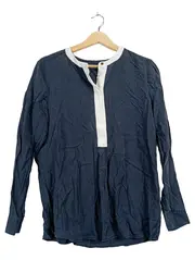 Vorschaubild 1 von Damen Bluse Business Langarm Blau Gr. 36/S Lyocell