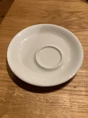 Vorschaubild 2 von Untertasse Unterteller Weiß Porzellan 16 cm Made in Germany