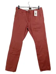 Vorschaubild 1 von Chinohose Herren Stoffhose Rot Gr. 40/42 Baumwolle Casual