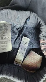 Vorschaubild 5 von Baby Jogginghose Mädchen Gr. 74 Grau Rosa 3-Streifen