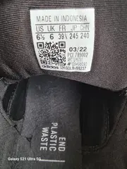Vorschaubild 5 von ZX 22 Boost Damen Sneaker Schwarz Gr. 39 Sportschuhe Low