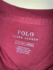 Vorschaubild 2 von Damen Langarmshirt Rot Gr. 36 S Logo Baumwolle