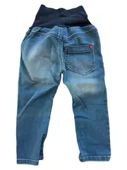 Vorschaubild 2 von Schlupfhose Jeans Regular Fit Baumwolle Blau Gr. 92