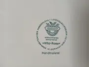 Vorschaubild 2 von Wild-Rose Servierplatte 33x23 cm Handmalerei Porzellan