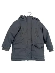 Vorschaubild 4 von Kinder Winterjacke Gr. 98 Grau Casual Jacke mit Kapuze