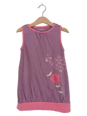 Vorschaubild 1 von Mädchen Freizeitkleid Gr. 110 Mehrfarbig Blumenmuster Casual