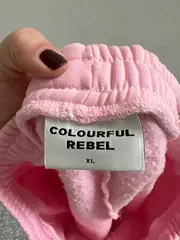 Vorschaubild 2 von Damen Sweat Shorts Rosa XL Baumwolle Casual
