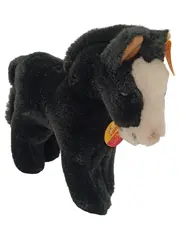 Vorschaubild 1 von Zoro Pferd Plüschtier Kuscheltier schwarz Knopf im Ohr