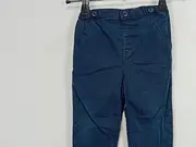Vorschaubild 2 von Baby Stoffhose Chino Baumwolle Blau Gr. 80 Casual Alltag