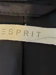 Vorschaubild 5 von Damen Blazer Gr. 42 Blau Meliert Business Jacke Polyester