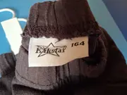 Vorschaubild 6 von Kikstar Stoffhose Mädchen Gr. 164 Braun Blumen Stickerei Baumwolle