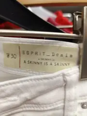 Vorschaubild 4 von Denim Damen Skinny Jeans W30 weiß Stretch 98% Baumwolle