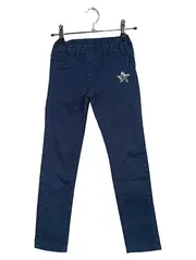 Vorschaubild 1 von Mädchen Jeans Regular Fit Stern Pailletten Blau Gr. 128